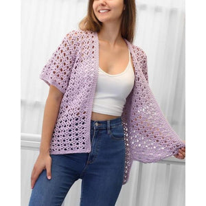 Cardigan en crochet Rhian - Yuciniae 1.0 (France)